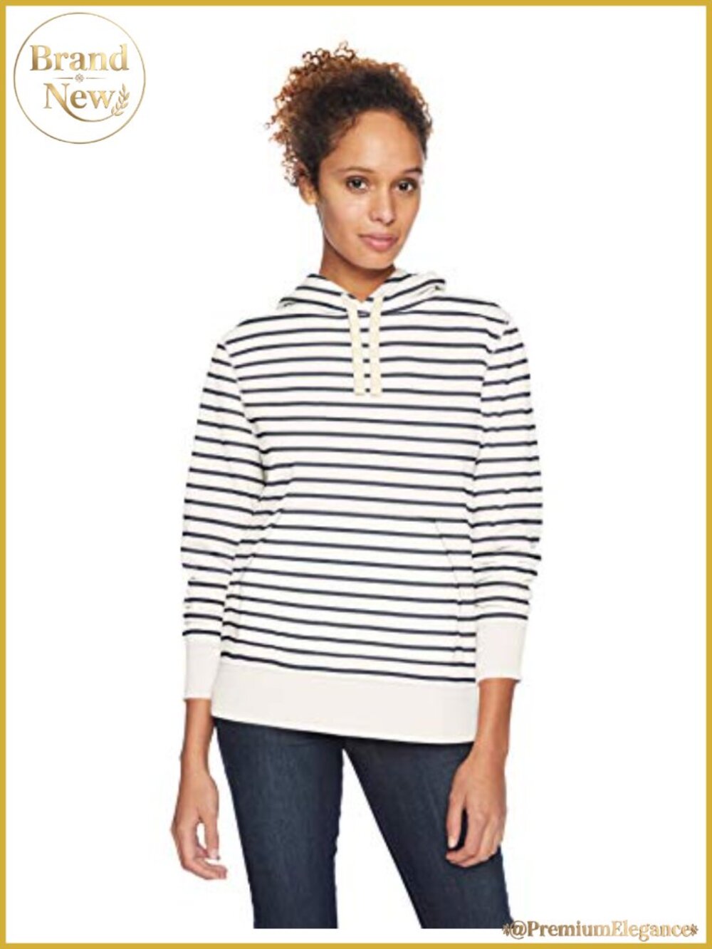Women's Midweight Fleece Pullover Hoodie with Kangaroo Pocket